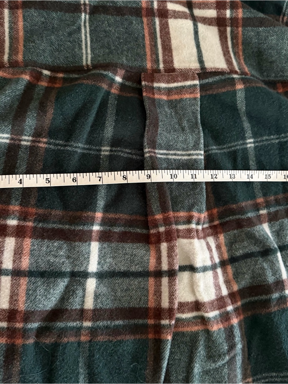 WoolX Sawyer Shacket  - Shirt Jacket Green Plaid - Picture 5 of 9